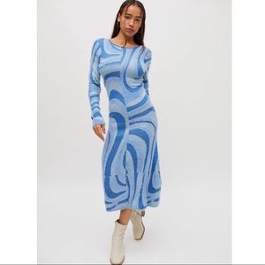 House of Sunny Blue Moon midi dress